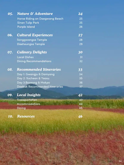 Jeonnam Digital Magazine - Daebak